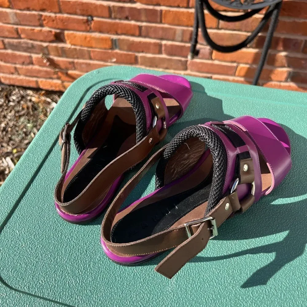 Marni Leather Sandals NWT